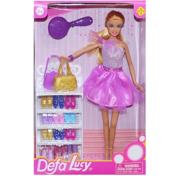 Set Papusa cu pantofi si accesorii