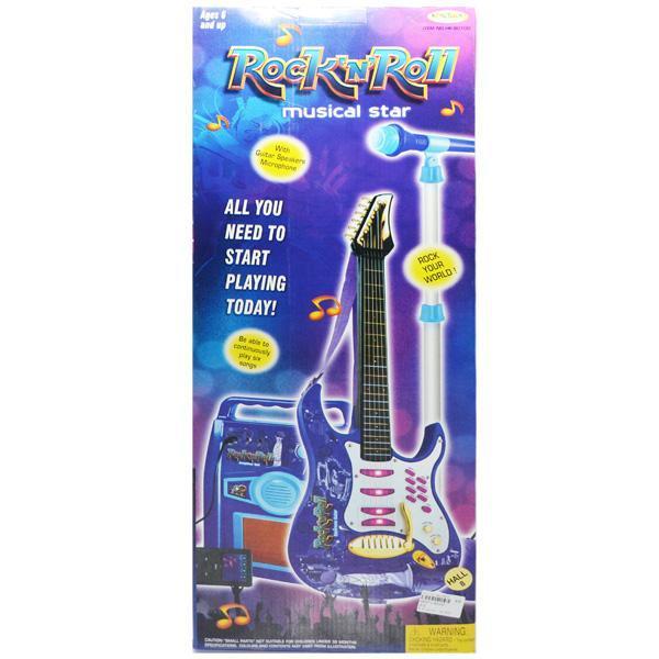 Set Rock'n Roll (chitara, microfon, amp.) cu baterii