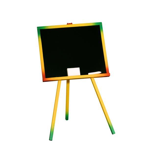 Tablita de lemn colorata cu suport