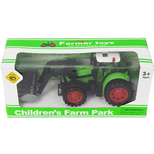 Tractor cu cupa in cutie