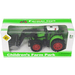 Tractor cu cupa in cutie