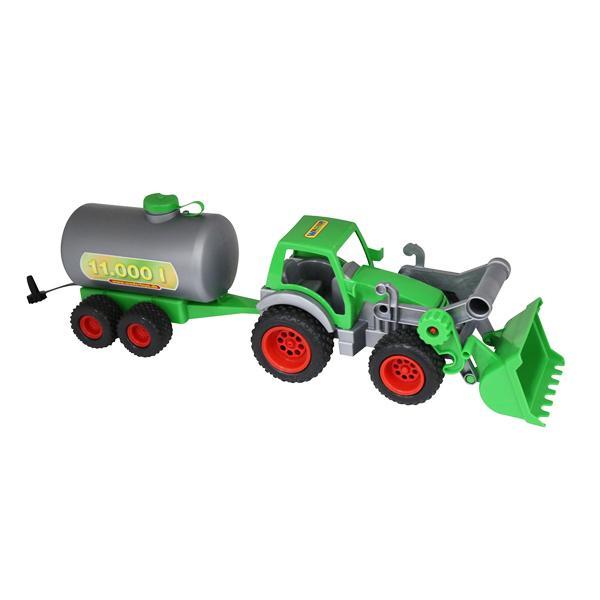 Tractor FARMER TECHNIC cu incarcator si cisterna 57cm - WADER
