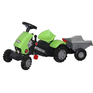 Tractor TURBO 2 cu pedale si remorca - POLESIE