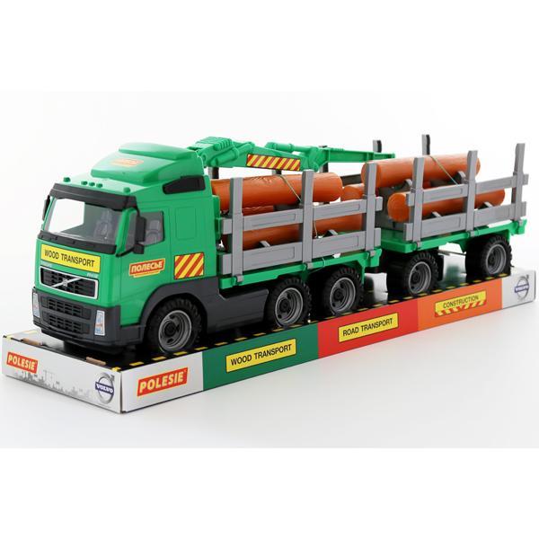 Trailer POWERTRUCK cu remorca si lemne - WADER